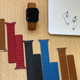 A leaked photo of a potential Apple Watch Leather Loop redesign from Reddit